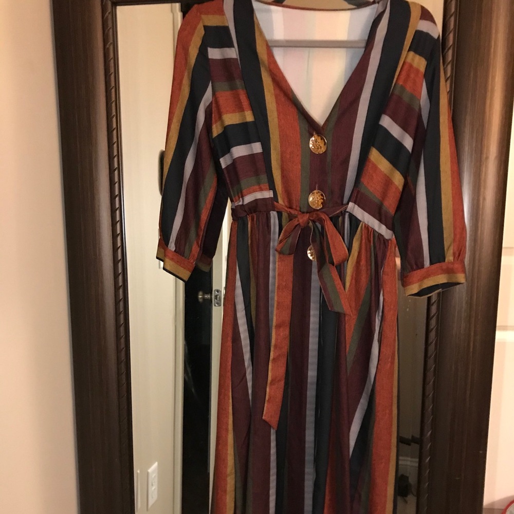 Button down dress